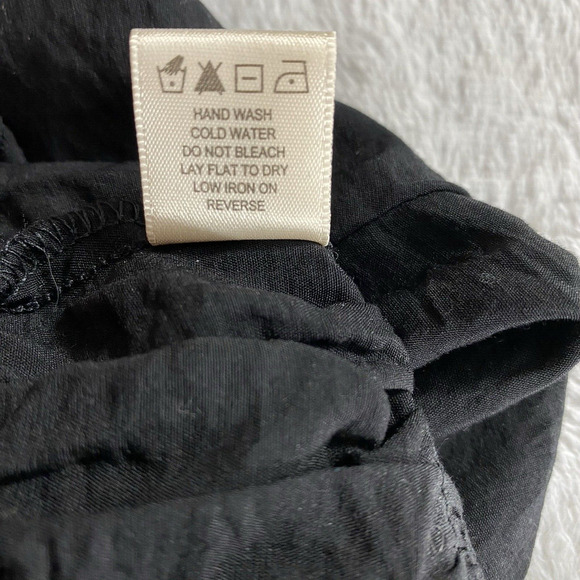 Thirty Thirty Milkmaid Cropped Top Women S Lot of 2 Black Cream Smocked Boho NWT - Picture 8 of 11